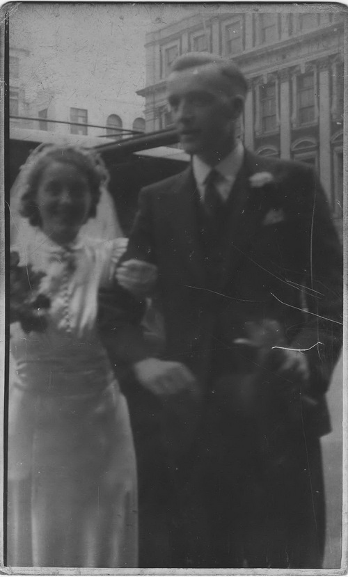 Arch at Kitty's wedding