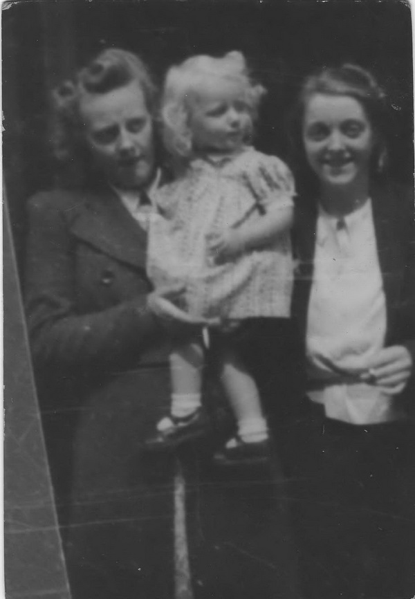 Lilian with baby and Kit