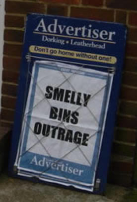 smelly bins